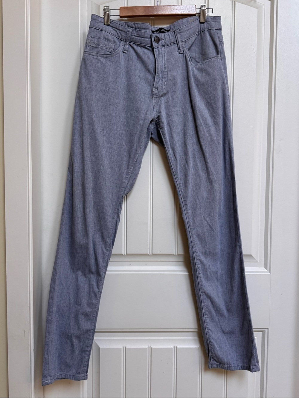 Mavi Jake Slim Leg Blue/Grey Pants. Size 32x32